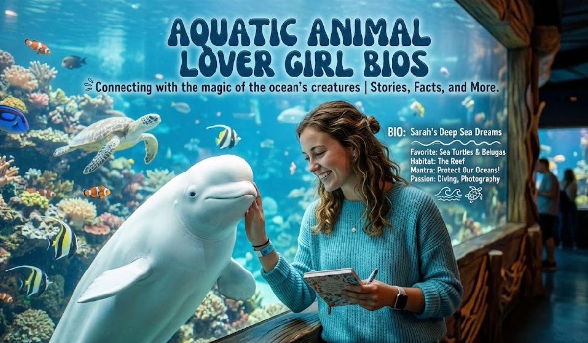Aquatic Animal Lover Girl Bios
