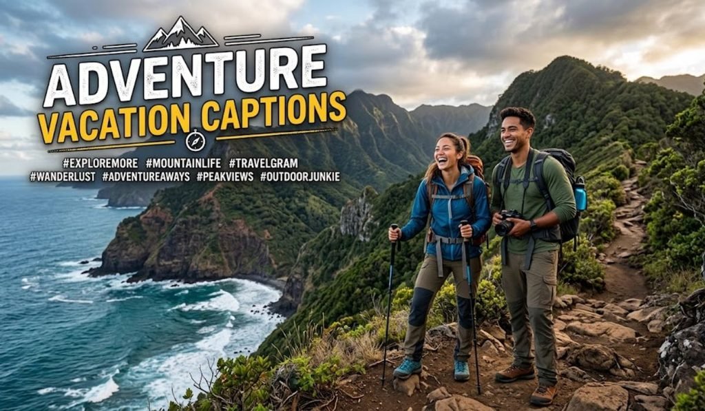 Adventure Vacation Captions