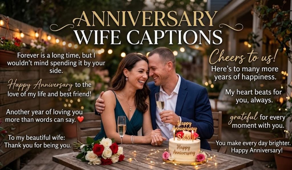 Anniversary Wife Captions