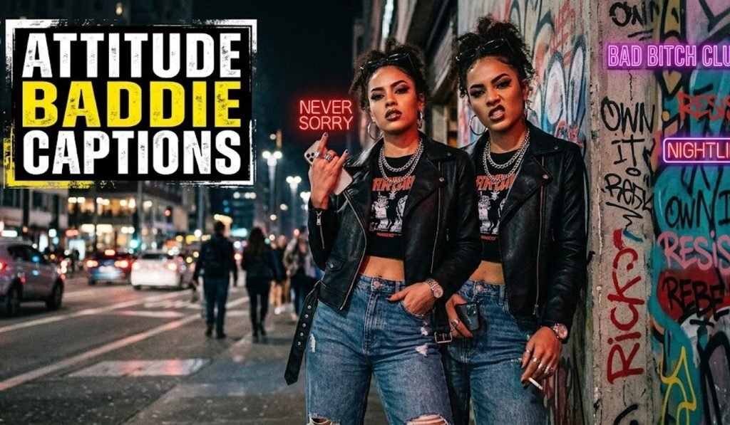 Attitude Baddie Captions
