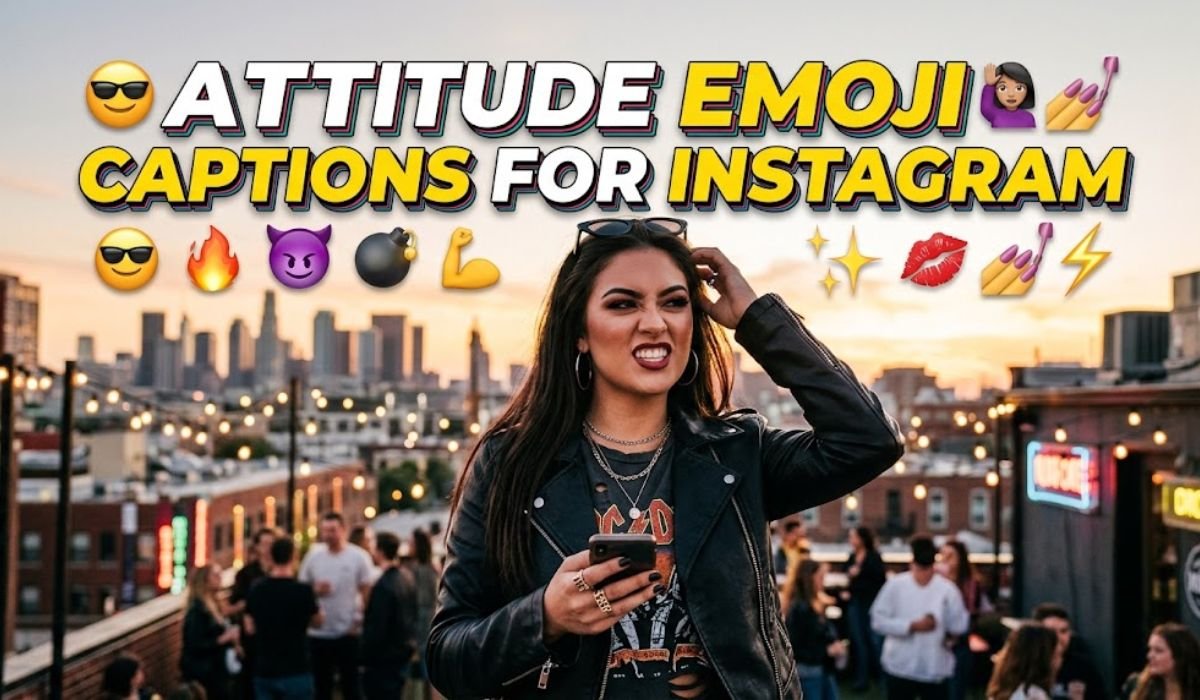 Attitude Emoji Captions for Instagram