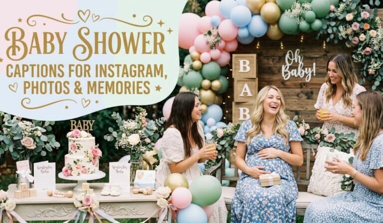 Baby Shower Captions For Instagram, Photos & Memories