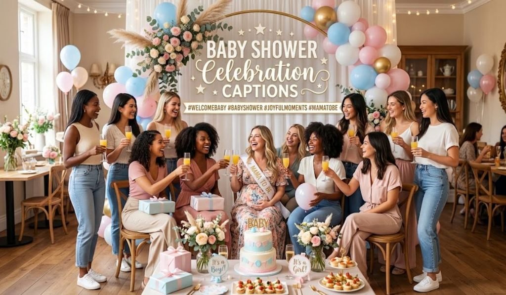 Baby Shower Celebration Captions