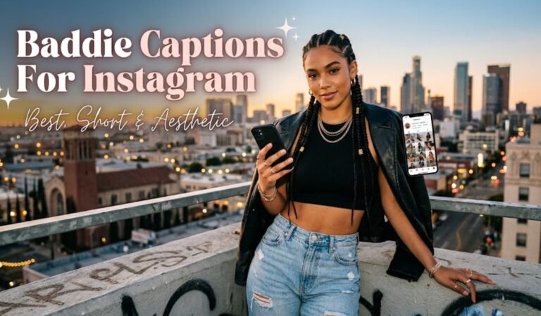 Baddie Captions For Instagram Best, Short & Aesthetic