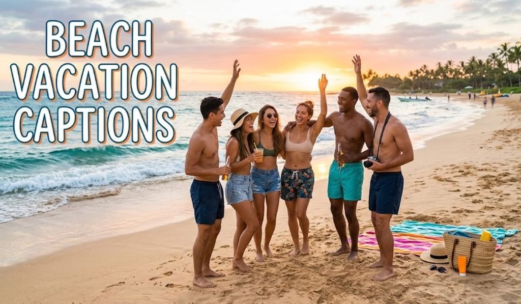 Beach Vacation Captions