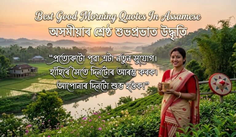 Best Good Morning Quotes In Assamese