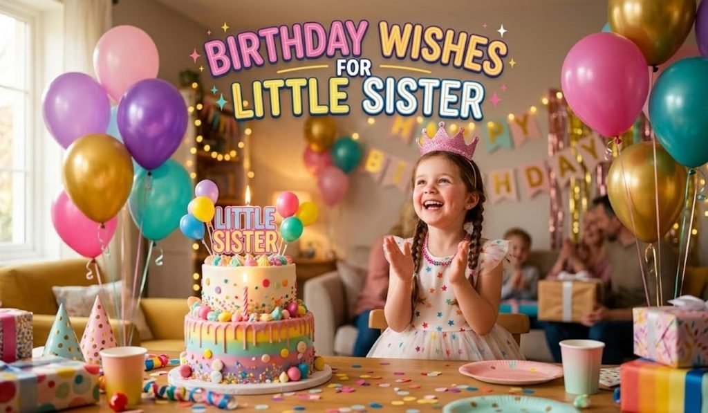 Birthday Wishes for Little Sister