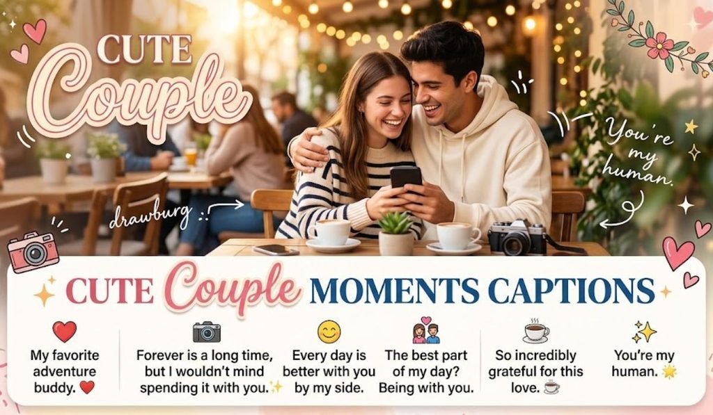 Cute Couple Moments Captions