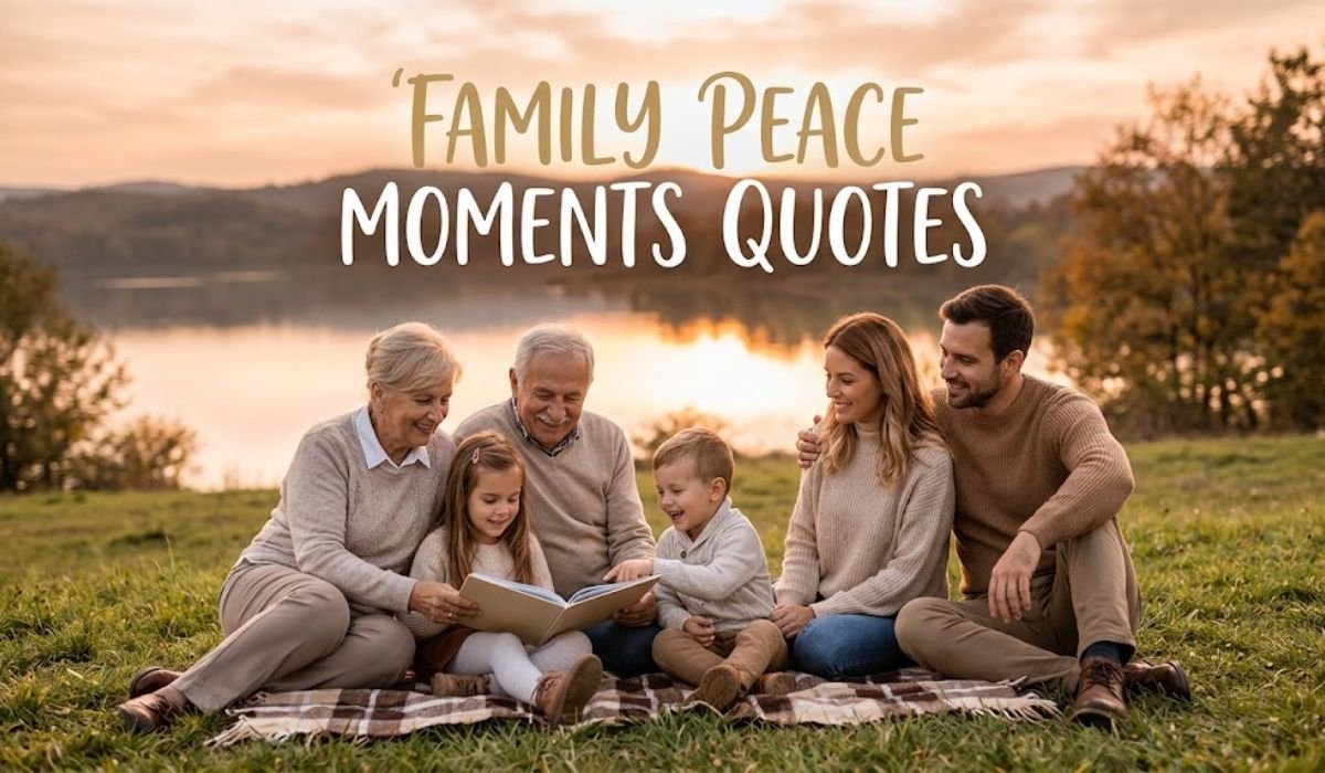 Family Peace Moments Quotes