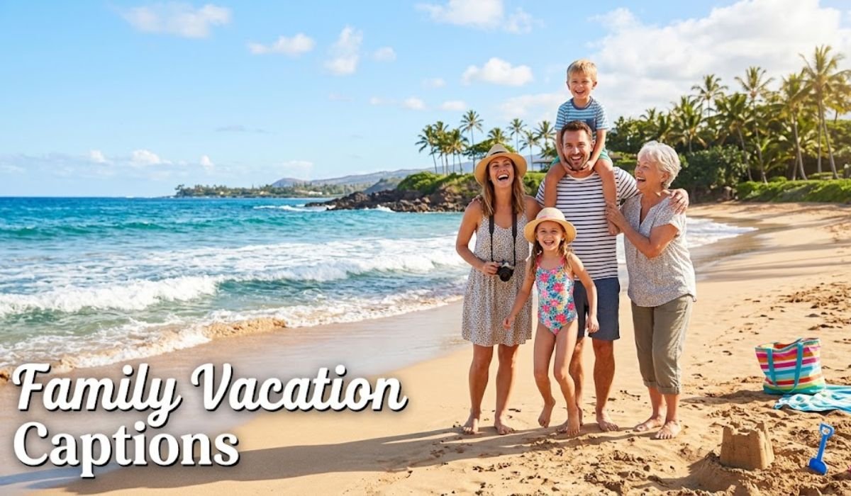Family Vacation Captions