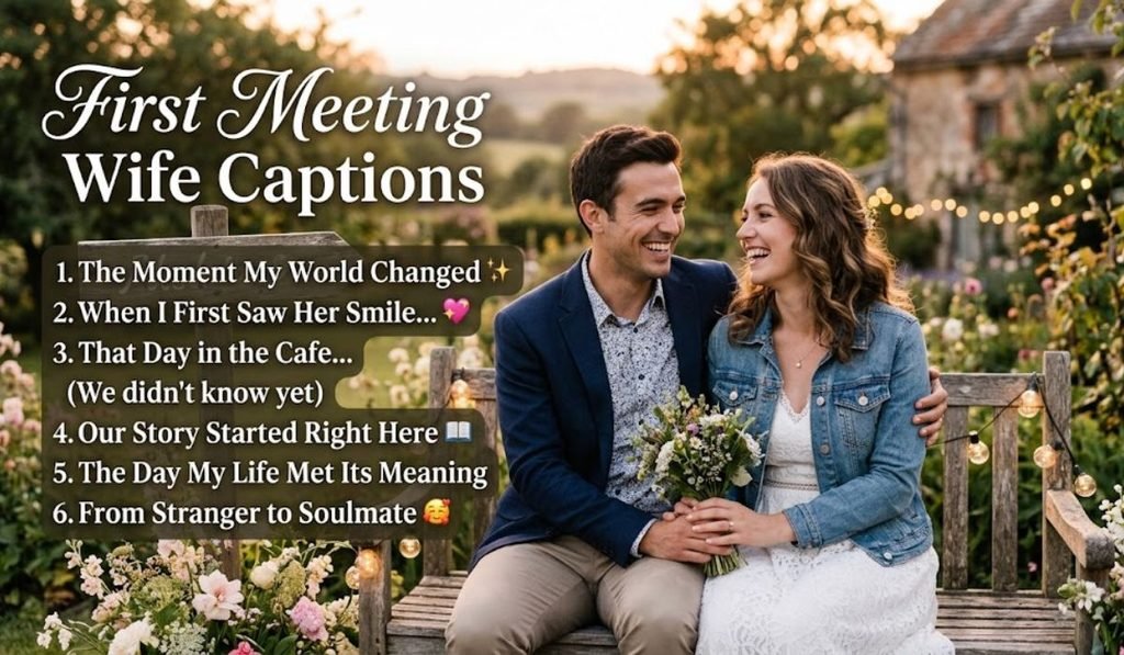 First Meeting Wife Captions