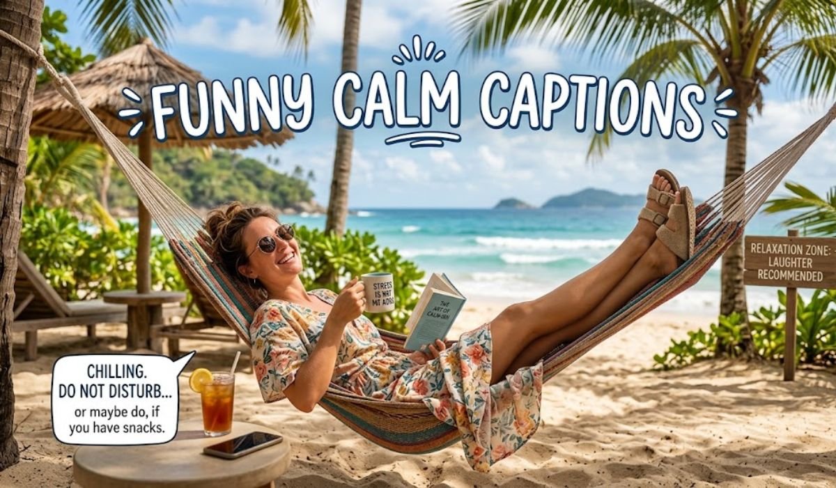 Funny Calm Captions