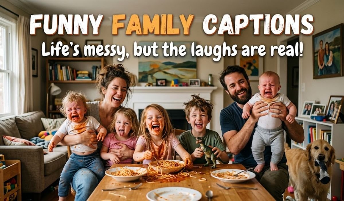 Funny Family Captions