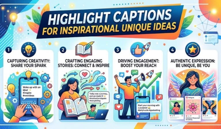 Highlight Captions For Inspirational Unique Ideas