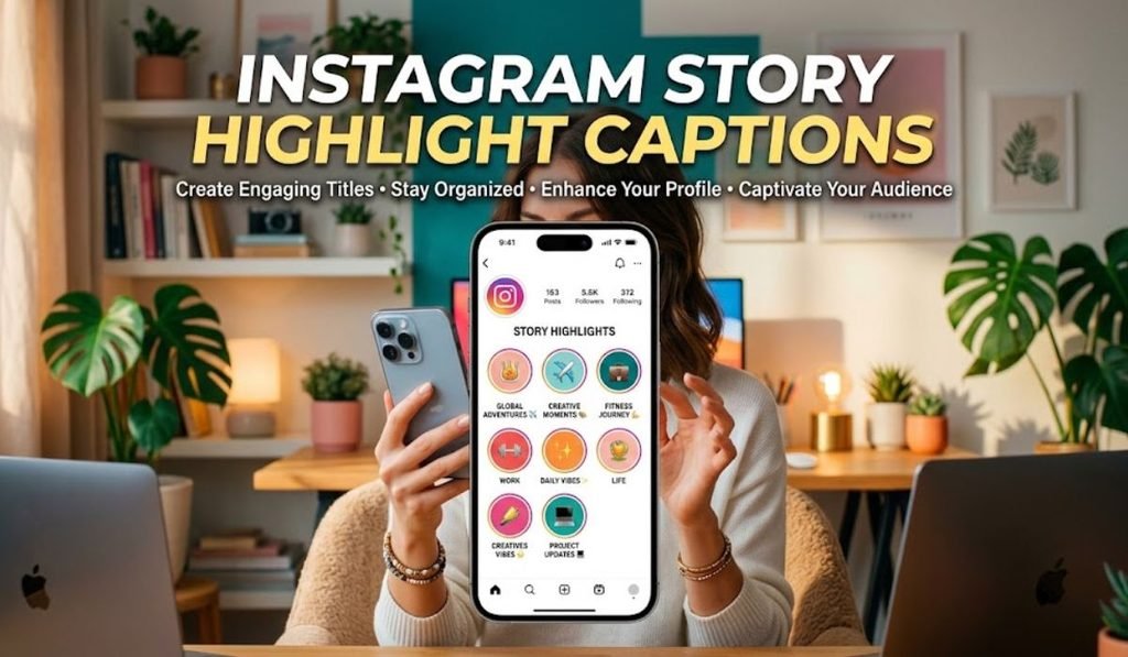 Instagram Story Highlight Captions
