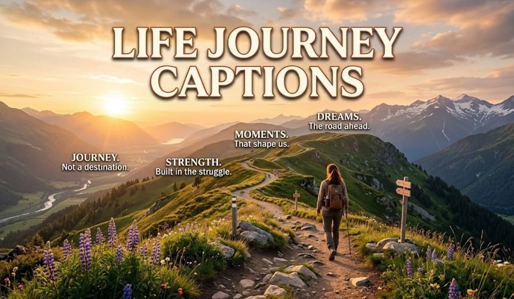 Life Journey Captions