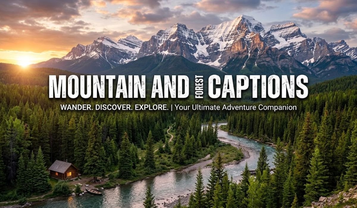 Mountain and Forest Captions