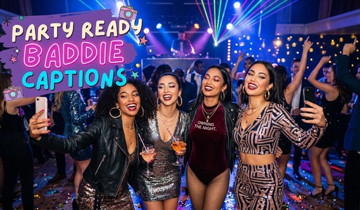 Party Ready Baddie Captions