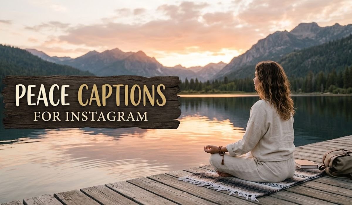 Peace Captions For Instagram