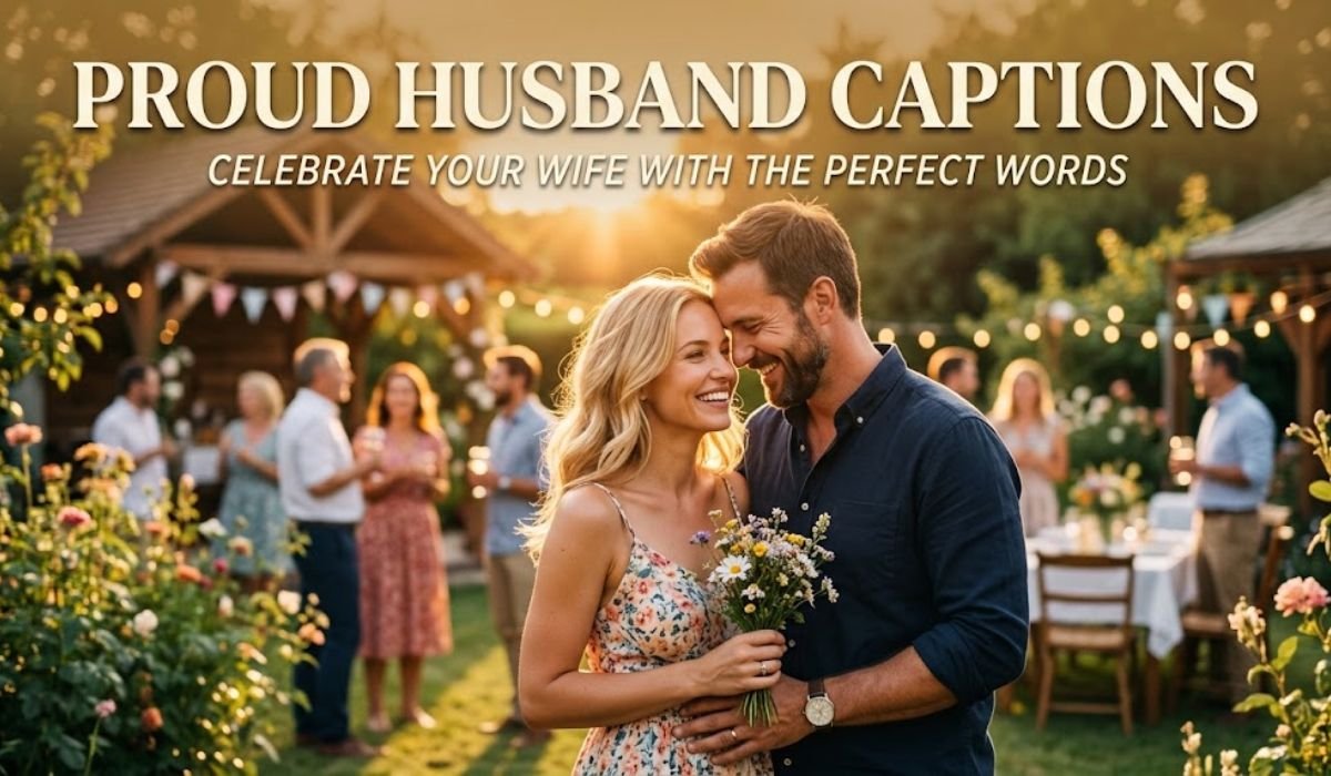 Proud Husband Captions