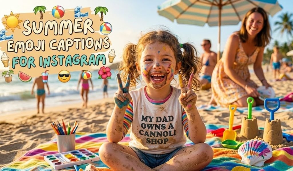 Summer Emoji Captions for Instagram