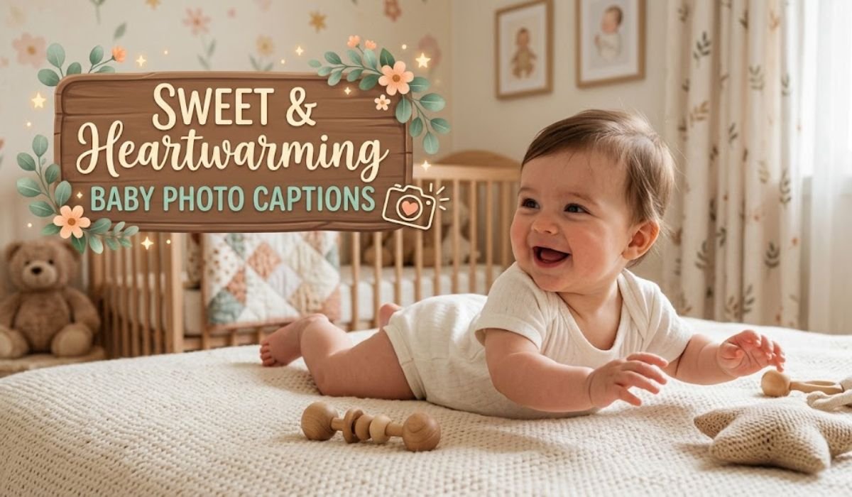 Sweet & Heartwarming Baby Photo Captions