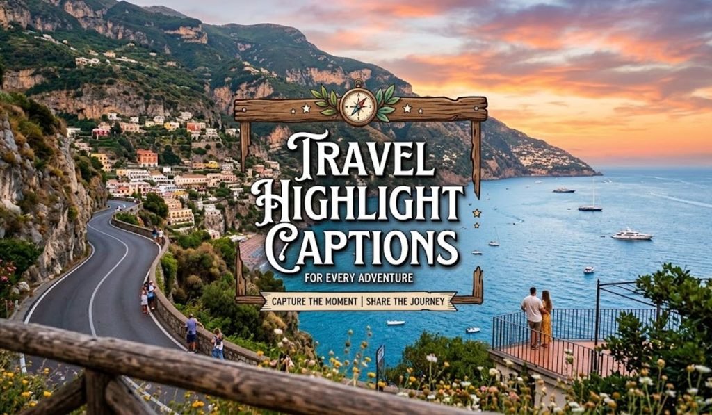 Travel Highlight Captions