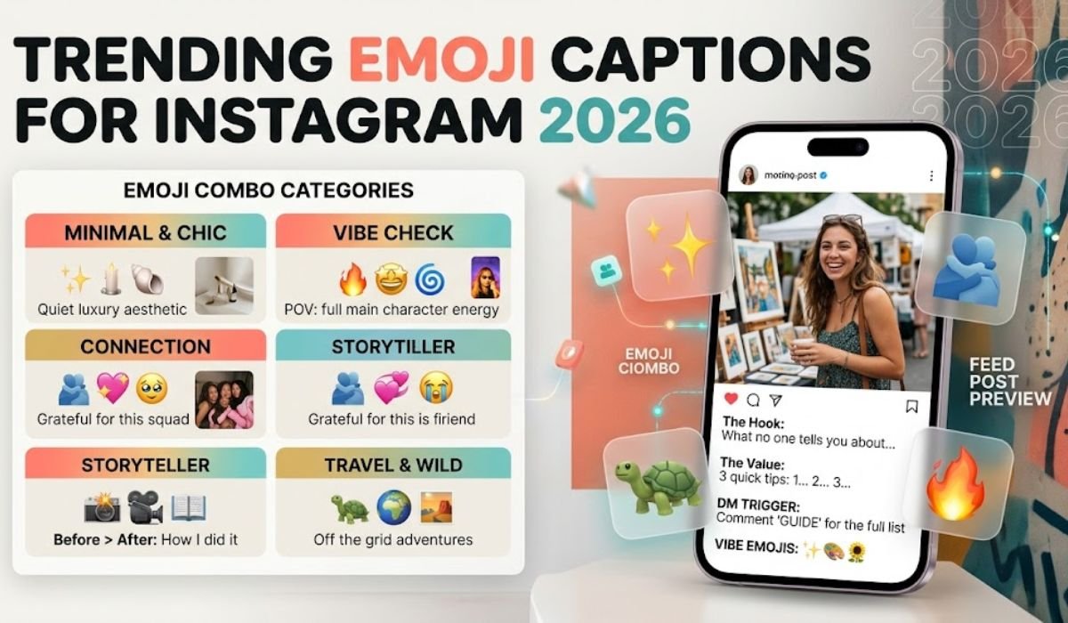 Trending Emoji Captions for Instagram 2026