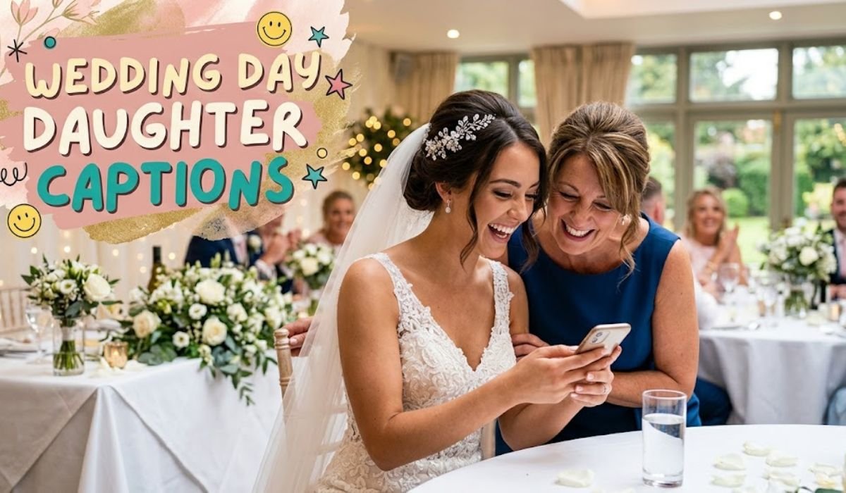 Wedding Day Daughter Captions